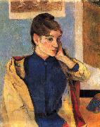 Paul Gauguin Portrait of Madelaine Bernard France oil painting artist